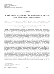 A Multi-Modal Approach to the Assessment of