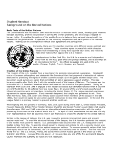 Accomplishments of the United Nations