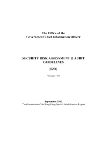 to PDF file of Security Risk Assessment & Audit Guidelines