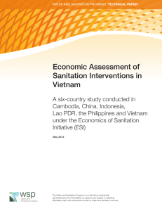 Economic Assessment of Sanitation Interventions in Vietnam