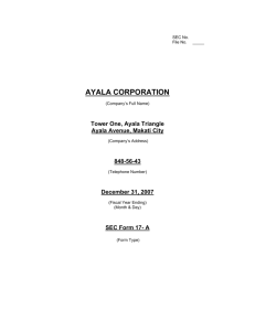 2007 Annual Report (SEC Form 17-A)