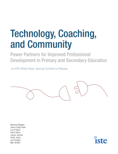 Technology, Coaching, and Community