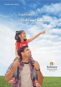 RIL-SR - 2007-08 - Reliance Industries Limited