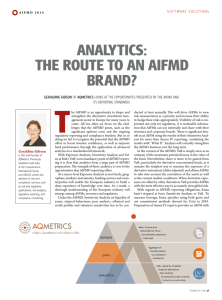 analytics: the route to an aifmd brand?