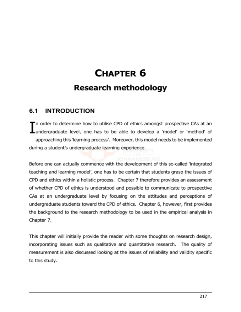 chapter 6 of research