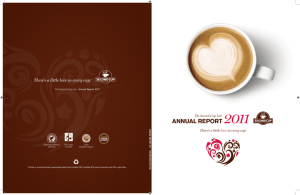 Second Cup Annual Report 2011