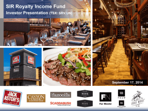 SIR Royalty Income Fund