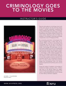 criminology goes to the movies