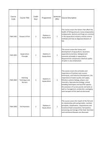 Course Code Course Title Credit Hour Programme Semester Offer