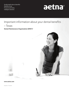 Important information about your dental benefits – Texas