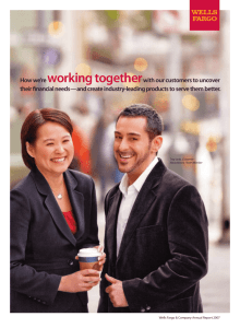 2007 Wells Fargo Annual Report