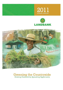 2011 Annual Report - Land Bank of the Philippines