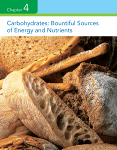 Carbohydrates: Bountiful Sources of Energy and Nutrients