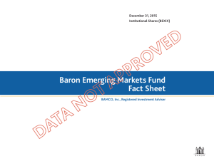 Baron Emerging Markets Fund