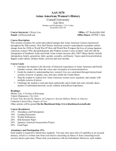 Sample Syllabus - Cornell University Department of History