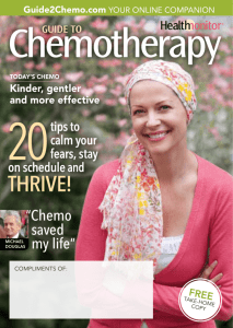 Guide to Chemotherapy - my Breast Cancer blog