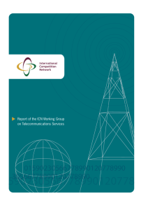 Report on Telecommunication Services