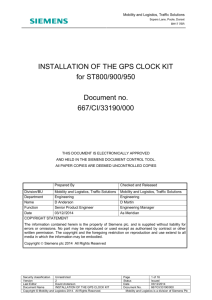 installation manual gps clock kit mkii