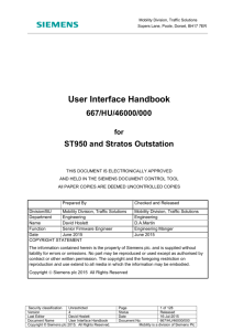 user interface handbook (st950/stratos )