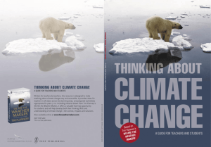 thinking about climate change