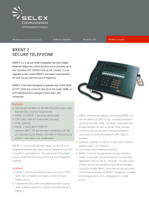 BRENT 2 SECURE TELEPHONE