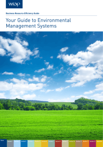 Your Guide to Environmental Management Systems