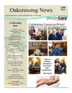Oakcrossing News