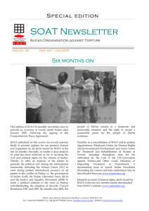 News in Focus - Sudan Consortium