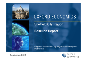 Sheffield City Region Baseline Report