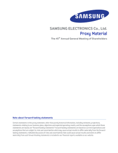 SAMSUNG ELECTRONICS Co., Ltd.