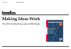 2012 Global Innovation 1000
