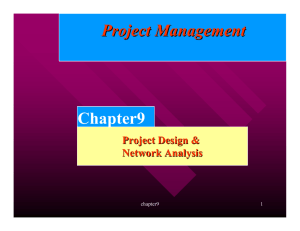 Chapter9 Project Management