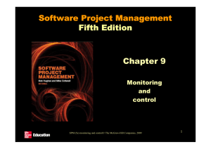 Software Project Management Fifth Edition Chapter 9