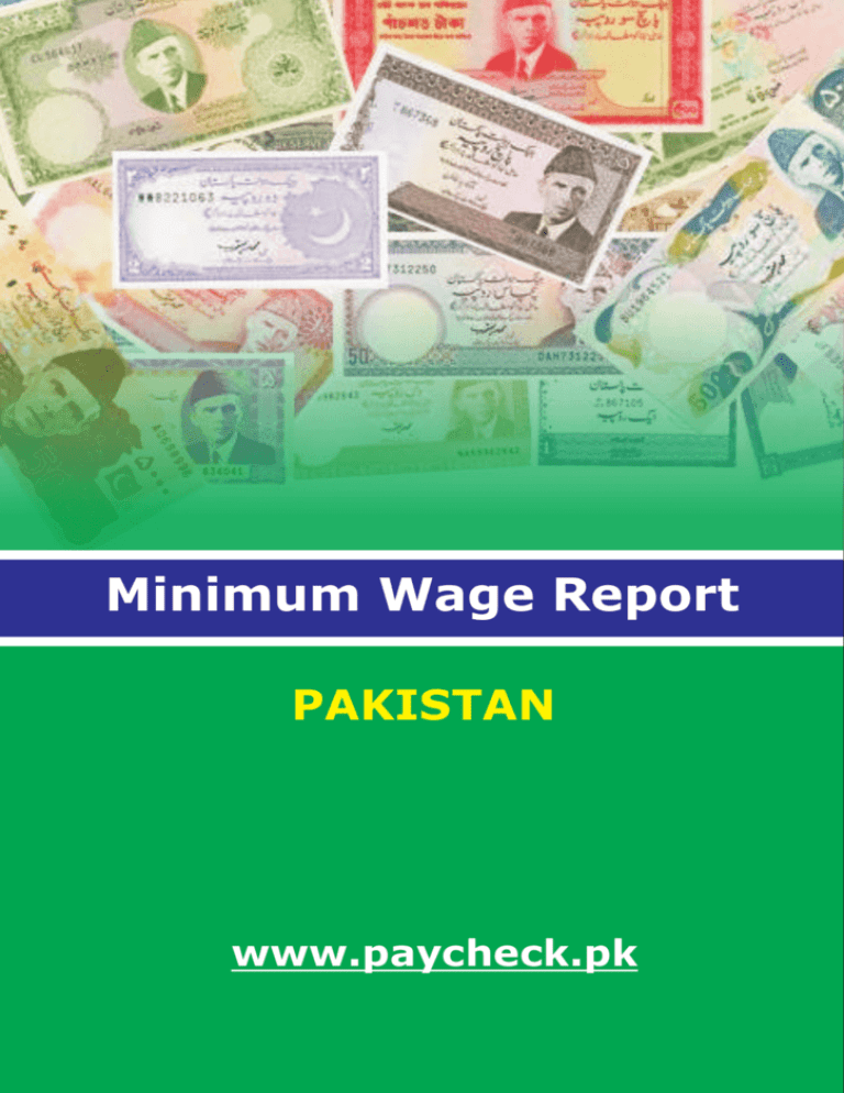 Minimum Wage Report