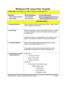 Writing-in-CTE Lesson Plan Template