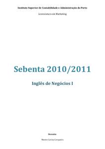 Sebenta 2010/2011