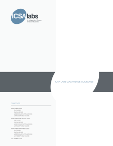 icsa labs logo usage guidelines