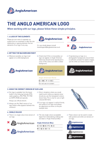 THE ANGLO AMERICAN LOGO