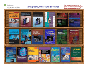 Sonography/ Ultrasound Bookshelf