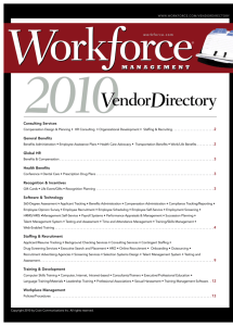 2010VendorDirectory - Workforce Management