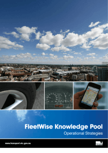 Fleetwise Knowledge Pool Operational Strategies