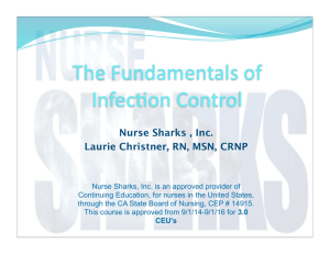 9. Fundamentals of Infection Control