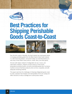 Best Practices for Shipping Perishable Goods Coast-to-Coast