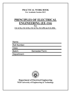 principles of electrical engineering (ee-116)