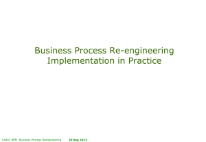 Business Process Redesign