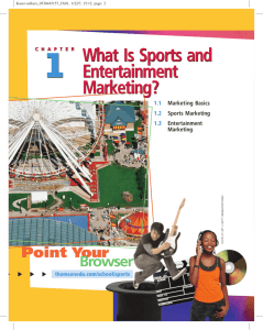 What Is Sports and Entertainment Marketing? What Is Sports and