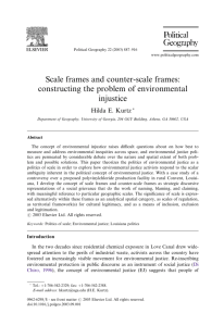 Scale frames and counter-scale frames: constructing the problem of
