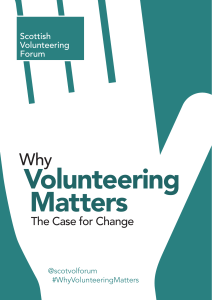 Why Volunteering Matters