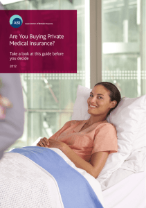 Are You Buying Private Medical Insurance?