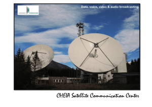 CHEIA Satellite Communication Center